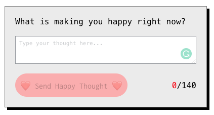 happy thoughts app